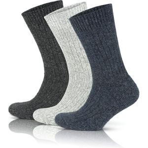 GoWith Noorse Thermosokken-3 paar-Wintersokken-Maat 39-42