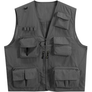 YOUTHUP Herenvest - De achterkant kan worden opgevouwen - M