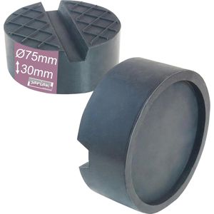 Universele rubberen pad voor garagekrik - 75 x 30 mm voor personenauto's en SUV's