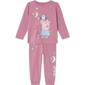 NAME IT - NMFORMA PEPPAPIG LS NIGHTSET CPLG - Meisjes - Pyjamas - Maat 92