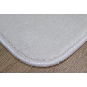 Vloerkleed - Bedmat - Tamara - wit - ecru - 60x150cm
