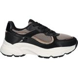 Nelson - Dames Sneakers - Chunky - Textiel en Imitatieleer