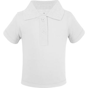 Baby polo t-shirt - White - Maat 98/104 - Link Kids Wear