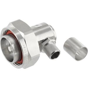 Telegärtner 100024418 100024418 7-16-DIN-connector Stekker, haaks 50 Ω 1 stuk(s)