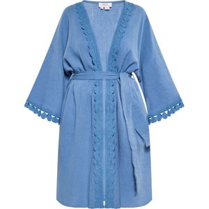usha - FESTIVAL - Kimono - Blauw