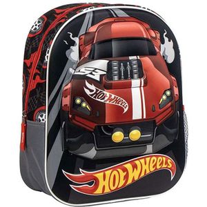 Hot Wheels Rugzak Jongens – Schooltas Kind 31 cm – Stoer Design