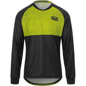 Giro Ls Roust Ano T-shirt Groen,Zwart L Man