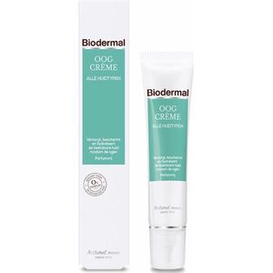 Biodermal Oogcrème -  Beschermt tegen huidveroudering - 15ml