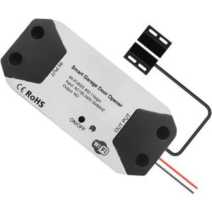 Slimme WiFi Garagedeuropener met App en Draadloze Afstandsbediening