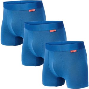 Undiemeister Boxershort Heren - Iced Glacier (IJsblauw) - 3-Pack - Mellowood Tencel - Ademend, Anti-Bacterieel & Naadloos Ondergoed - Premium Onderbroeken Heren - Maat XXL