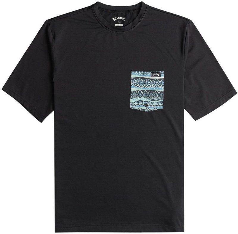 Billabong - Team Pocket - T-shirt - Korte Mouwen - Gerecycled Polyester - UPF 50 Zonnebescherming
