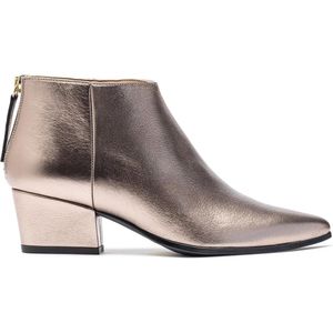 Unisa - Jansen - Leren Enkellaarsjes - Brons