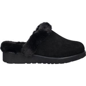 Skechers - KEEPSAKES WEDGE-TIME TO CRUISE - Pantoffels - Zwart - Sleehak