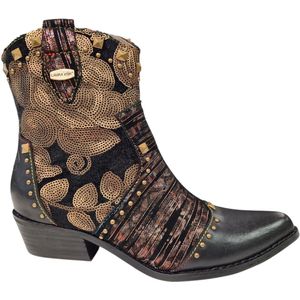 Laura Vita - Hicnio - Cowboyboots - Zwart