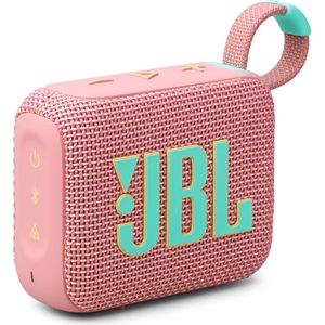 JBL GO 4 - Draadloze Bluetooth Mini Speaker - Roze