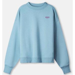 Pom Amsterdam - SP9357 - Sweat - Licht Blauw - Dames Vest