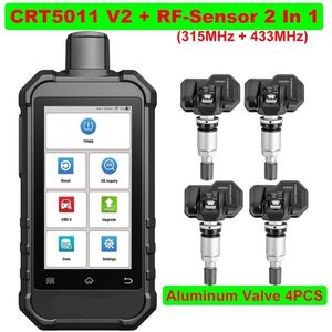 TPMS Diagnosetool – Bandenspanning Meter – Sensor Resetter – OBD-II Scanner – Android Systeem – 5 Inch Scherm – 12 Resetfuncties
