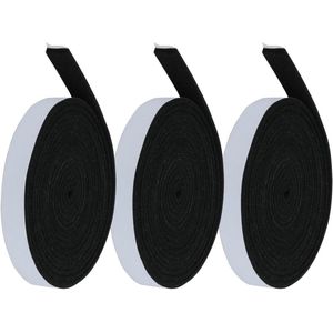 Hoge hitte rookafdichting 3 stuks 1/2 inch x 1/8 inch 82 voet - zelfklevend vilt voor rokers BBQ deksel