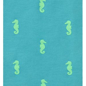 Little Label - Onderhemd Jongens - Wit - Zachte BIO Katoen - 3 Stuks - Dierenprint