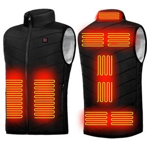 Verwarmde Bodywarmer - 3 standen - Jas - 9-Zones Verwarmd Vest - Voor Heren en Dames