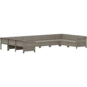 vidaXL-10-delige-Loungeset-met-kussens-poly-rattan-grijs