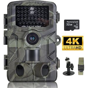 Wildcamera - Bewegingssensor camera - Nachtzicht - Dieren spotten - Boscamera - Buiten camera - Wildlife observeren - Beveiligingscamera natuur - Jachtcamera - Onopvallende camera - Buitenobservatie - Natuurfotografie - Dierensporen vastleggen - Time