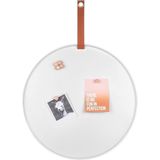 Wanddecoratie - Present Time Magneetbord  - Wit