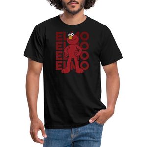 Sesamstraat Elmo Pose Mannen T-shirt