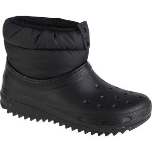 Crocs Classic Neo Puff Shorty Boot 207311-001, Vrouwen, Zwart, Sneeuw laarzen, maat: 38/39