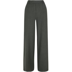 Elvira Casuals - Trouser Claire - Lange Broek - Groen - Trendy Dessin