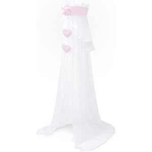Goodivery ® Elegante Lichtroze Chiffon Hemel Met Strik Voor Babybeddekking En Kinderkamerdecoratie