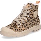 Palladium - Pampa Hi Zip WL Leo - Dameslaarzen - Liefbruin-Zwart