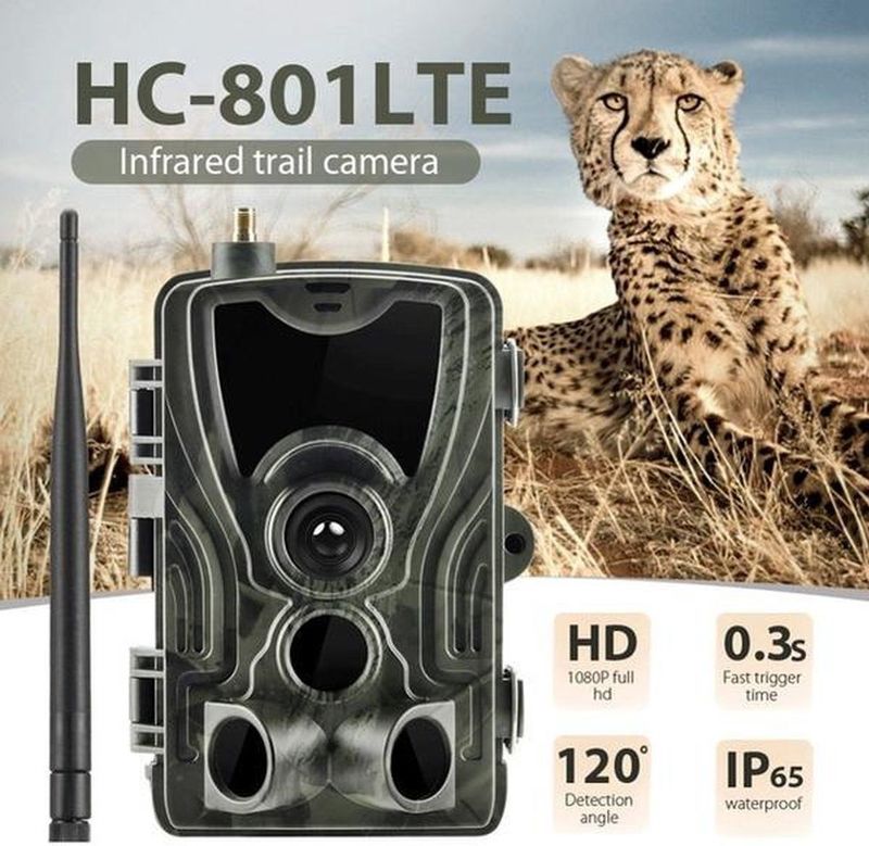 Digitale Trail Camera - 20 MP CMOS Sensor - 4G Mobiele Verbinding