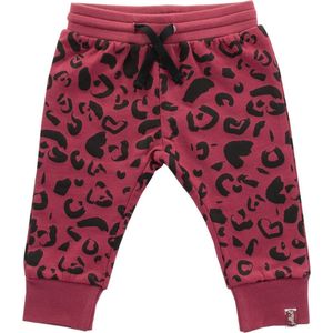 Jollein Broekje 50/56 Leopard maroon red