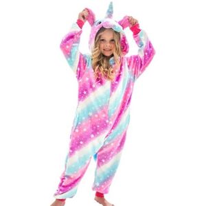 Zachte Eenhoorn Onesie Pyjama voor Meisjes