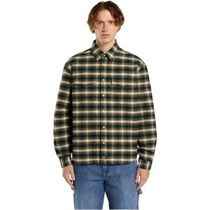 Dickies - Johnsonville - Overhemd - Groen - Lange Mouwen