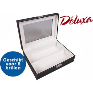 Déluxa Brillen Opbergbox voor 6 brillen