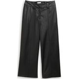 Tom Tailor Culotte broek in leerlook