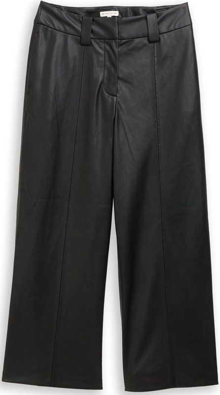 Tom Tailor Culotte broek in leerlook
