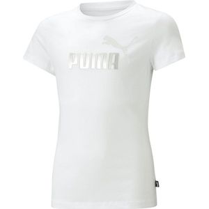 Puma Ess+ Mermaid Graphic T-shirt Met Korte Mouwen Wit 5-6 Years Meisjes
