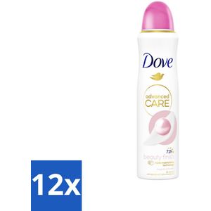 Dove – Deodorant Spray – Beauty Finish – 150 ml - Voordeelverpakking - 12 stuks