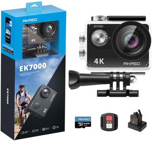 AKASO - EK7000 - Sportcamera - Zwart - 4K - Waterdicht tot 30 m