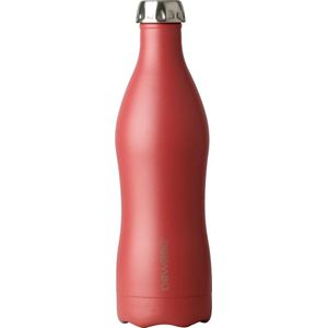 Dowabo thermosfles dubbelwandig Earth Collection Berry - 750 ml - Rood
