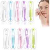 Contactlenzen Inzethulp - 10 Set - Pincet en Contactlenszuiger - Zachte Contactlenzenverwijderaar - Met Opbergetui