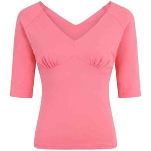 Dancing Days - BETTY Top - L - Roze