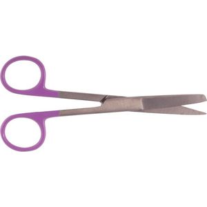 Verpleegkundeschaar Paars | 13,5 cm | Roestvrij Staal | Pleisterschaar | verpleegkundige accessoires