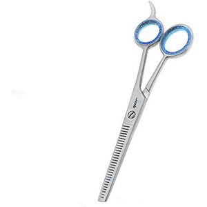 YNR Kappersschaar Haarschaar Professionele Kappers 6 Inch lengte en roestvrij staal haarknipschaar - voor salonkappers, mannen, vrouwen (6 inch zakje) (dunner)