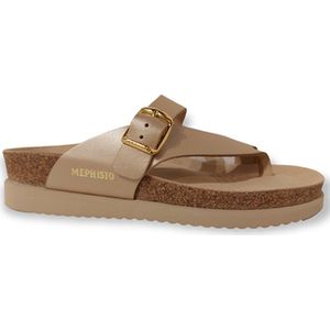 Mephisto Slipper Helen Platinum Metallic Taupe