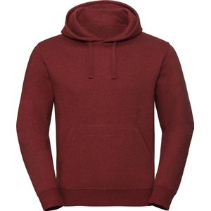 Russell Unisex Authentieke Melange Hooded Sweatshirt (Indigo Melange)