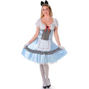 Sexy Alice in Wonderland Kostuum Dames - Maat S